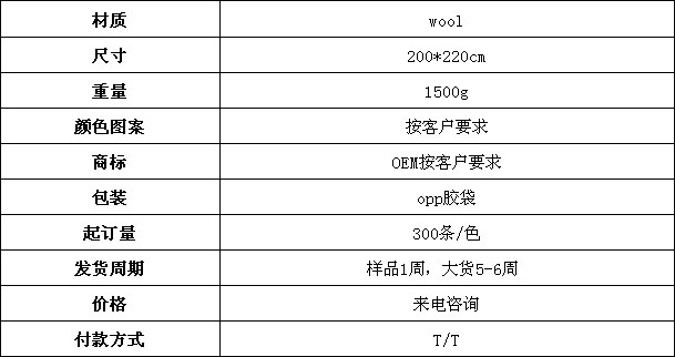 休闲羊毛毯 沙发毯